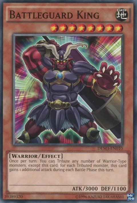 Battleguard King DEM3-EN010 Yu-Gi-Oh card from Demo Deck 2016