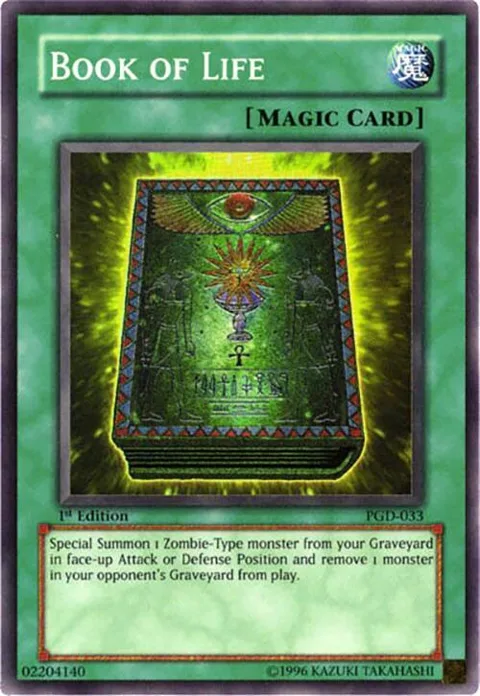 Book of Life PGD-033 1st Edition Yu-Gi-Oh card from Pharaonic Guardian