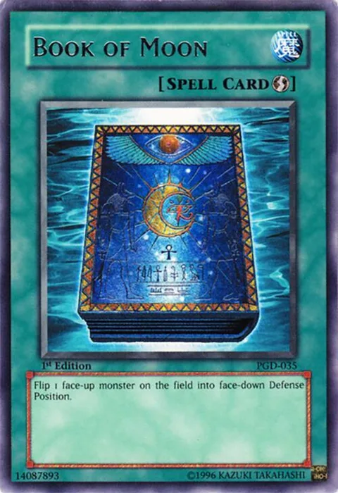 Book of Moon PGD-035 1st Edition Yu-Gi-Oh card from Pharaonic Guardian