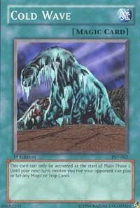 Cold Wave PSV-062 1st Edition Yu-Gi-Oh card from Pharaoh's Servant