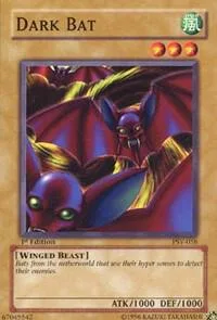 Dark Bat PSV-058 1st Edition Yu-Gi-Oh card from Pharaoh's Servant