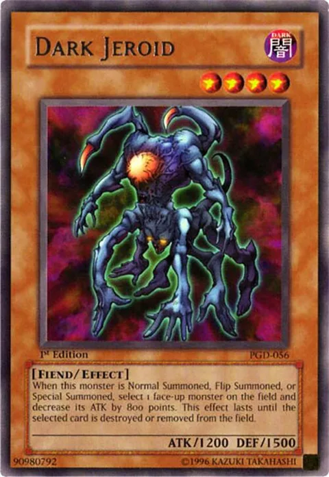 Dark Jeroid PGD-056 Unlimited Yu-Gi-Oh card from Pharaonic Guardian