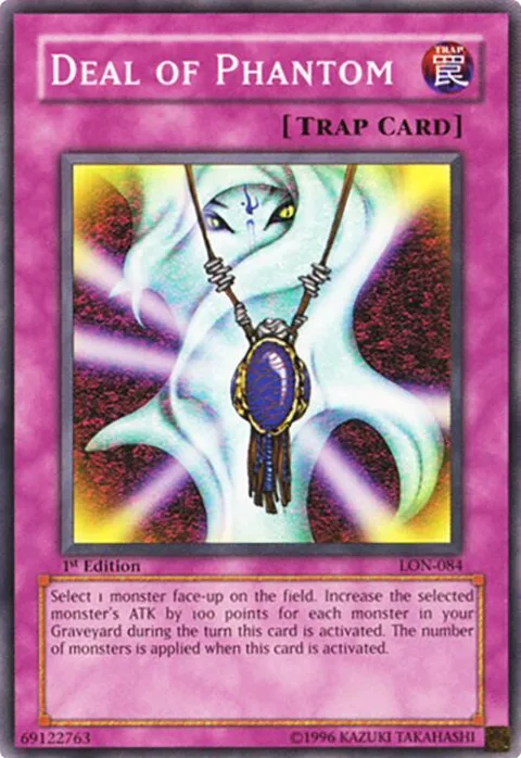 Deal of Phantom LON-084 Unlimited Yu-Gi-Oh card from Labyrinth of Nightmare