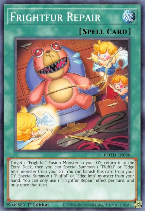 Frightfur Repair ROTD-EN058 Yu-Gi-Oh card from Rise of the Duelist