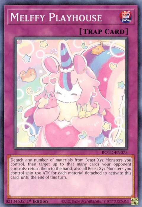 Melffy Playhouse ROTD-EN073 Yu-Gi-Oh card from Rise of the Duelist