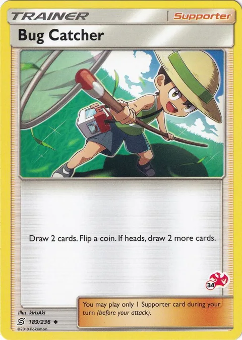 Bug Catcher - 189/236 #34 Charizard Stamped #189/236 Pokémon card from Battle Academy