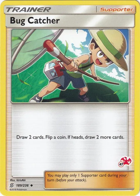 Bug Catcher - 189/236 #47 Charizard Stamped #189/236 Pokémon card from Battle Academy