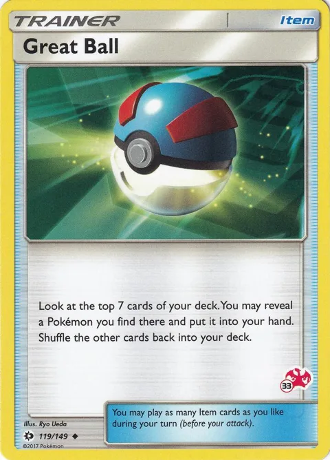 Great Ball - 119/149 #33 Charizard Stamped #119/149 Pokémon card from Battle Academy