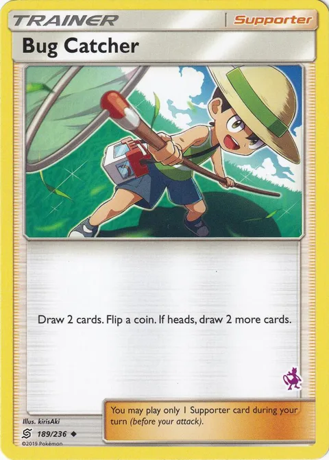 Bug Catcher - 189/236 Mewtwo Stamped #189/236 Pokémon card from Battle Academy