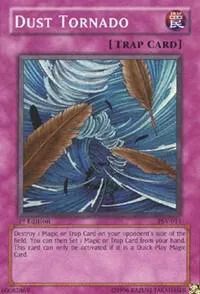 Dust Tornado PSV-011 1st Edition Yu-Gi-Oh card from Pharaoh's Servant