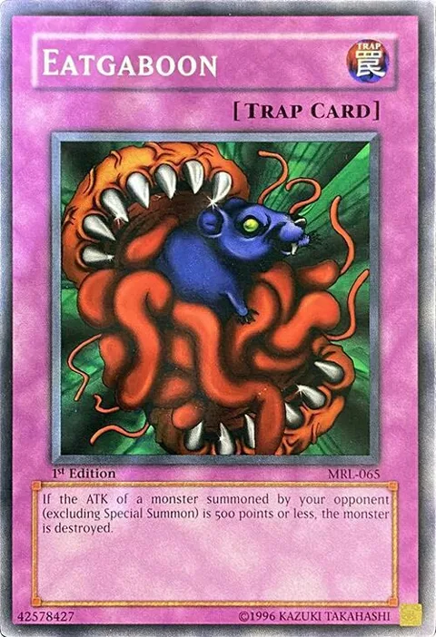 Eatgaboon MRL-065 1st Edition Yu-Gi-Oh card from Magic Ruler