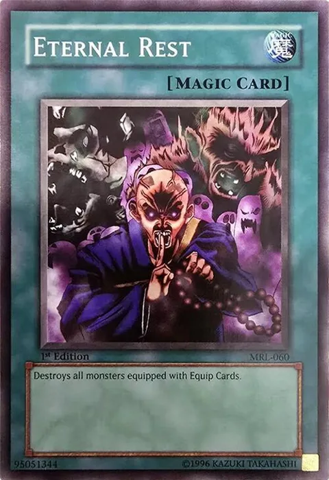 Eternal Rest MRL-060 1st Edition Yu-Gi-Oh card from Magic Ruler