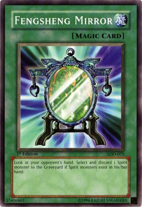 Fengsheng Mirror LOD-075 Unlimited Yu-Gi-Oh card from Legacy of Darkness