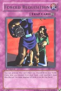 Forced Requisition PSV-025 Unlimited Yu-Gi-Oh card from Pharaoh's Servant