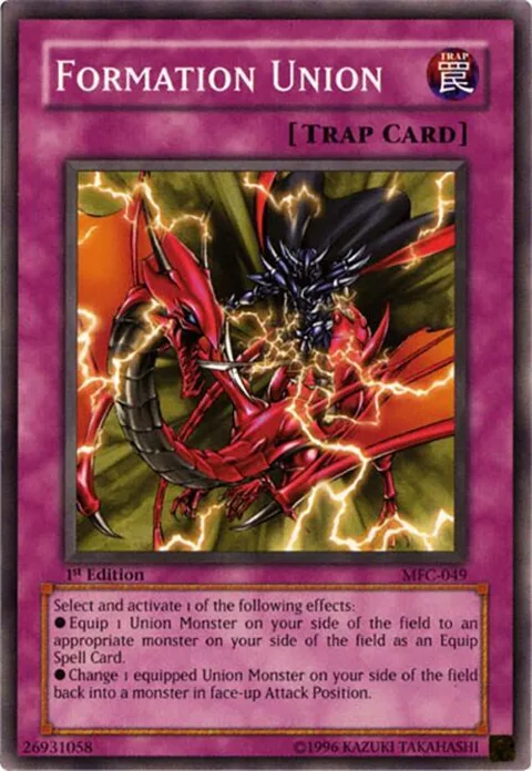 Formation Union MFC-049 1st Edition Yu-Gi-Oh card from Magician's Force