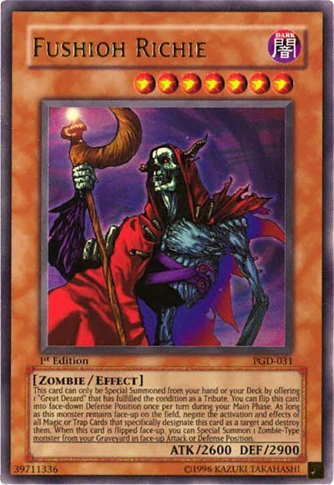Fushioh Richie PGD-031 1st Edition Yu-Gi-Oh card from Pharaonic Guardian