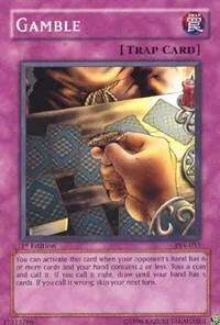 Gamble PSV-053 Unlimited Yu-Gi-Oh card from Pharaoh's Servant