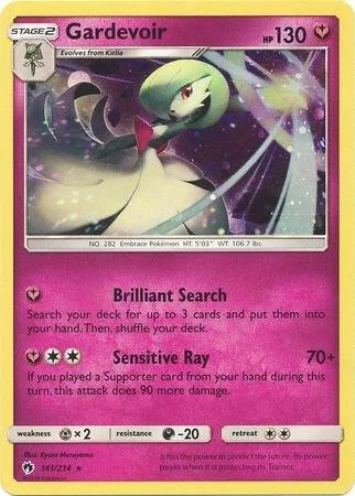 Gardevoir - 141/214 Cosmos Holo #141/214 Holofoil Pokémon card from Miscellaneous Cards & Products
