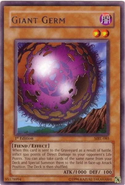 Giant Germ MRL-085 1st Edition Yu-Gi-Oh card from Magic Ruler