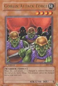 Goblin Attack Force PSV-094 Unlimited Yu-Gi-Oh card from Pharaoh's Servant