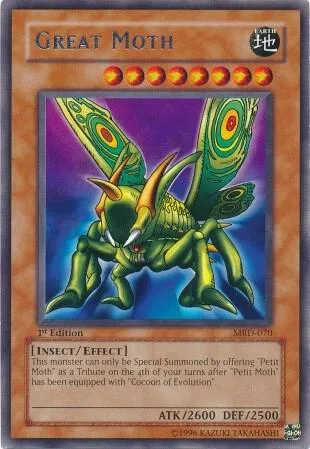 Great Moth MRD-070 Unlimited Yu-Gi-Oh card from Metal Raiders