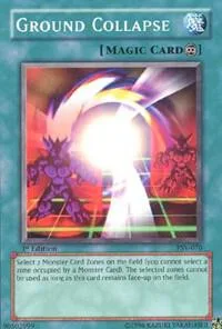 Ground Collapse PSV-070 1st Edition Yu-Gi-Oh card from Pharaoh's Servant