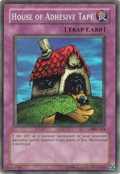 House of Adhesive Tape MRL-064 Unlimited Yu-Gi-Oh card from Magic Ruler