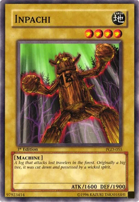 Inpachi PGD-055 Unlimited Yu-Gi-Oh card from Pharaonic Guardian