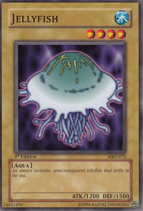 Jellyfish MRD-072 Unlimited Yu-Gi-Oh card from Metal Raiders