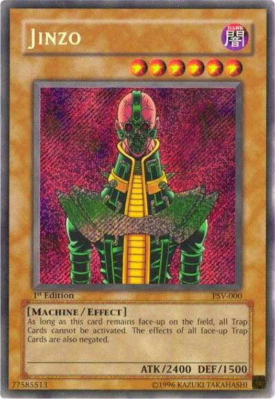 Jinzo PSV-000 Unlimited Yu-Gi-Oh card from Pharaoh's Servant