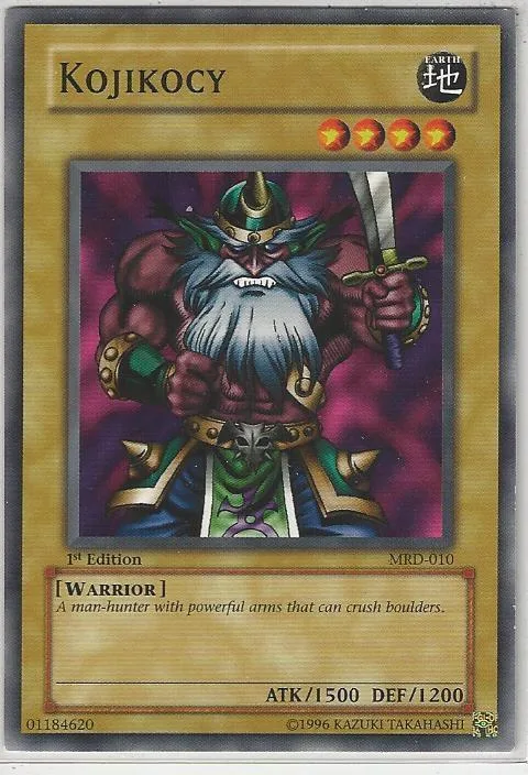 Kojikocy MRD-010 1st Edition Yu-Gi-Oh card from Metal Raiders