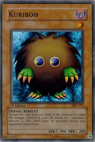 Kuriboh MRD-071 1st Edition Yu-Gi-Oh card from Metal Raiders