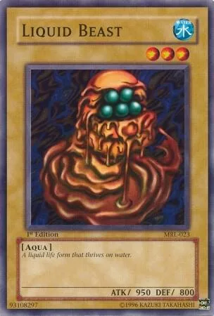 Liquid Beast MRL-023 1st Edition Yu-Gi-Oh card from Magic Ruler