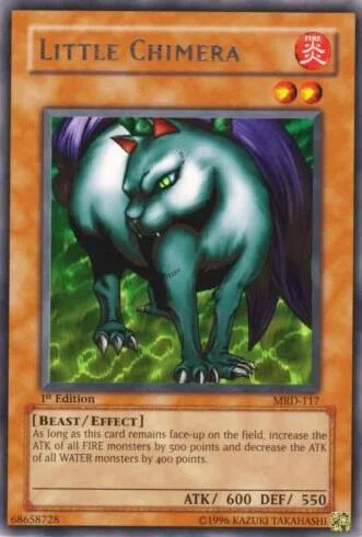 Little Chimera MRD-117 Yu-Gi-Oh card from Metal Raiders