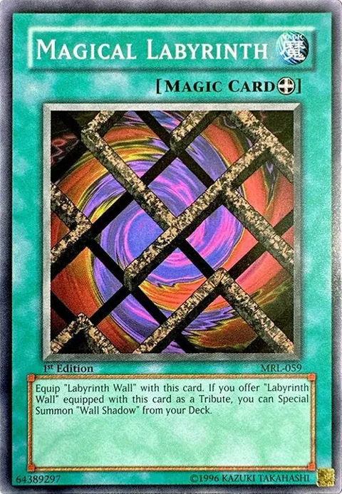 Magical Labyrinth MRL-059 Unlimited Yu-Gi-Oh card from Magic Ruler