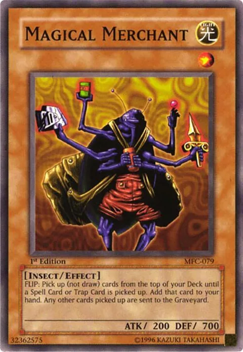 Magical Merchant MFC-079 Unlimited Yu-Gi-Oh card from Magician's Force