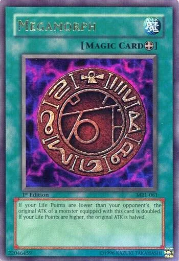 Megamorph MRL-061 Unlimited Yu-Gi-Oh card from Magic Ruler