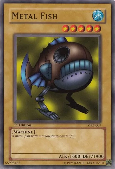 Metal Fish MRL-007 1st Edition Yu-Gi-Oh card from Magic Ruler