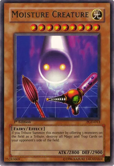Moisture Creature PGD-013 Unlimited Yu-Gi-Oh card from Pharaonic Guardian