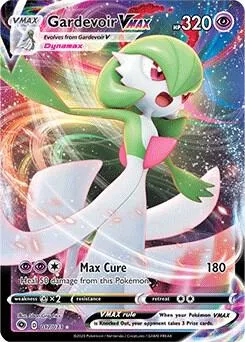 Gardevoir VMAX #17/73 Holofoil Pokémon card from Champion's Path