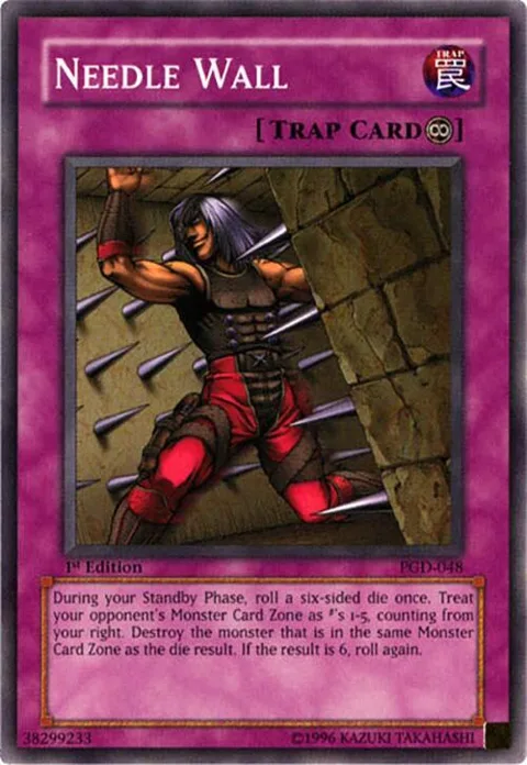 Needle Wall PGD-048 1st Edition Yu-Gi-Oh card from Pharaonic Guardian
