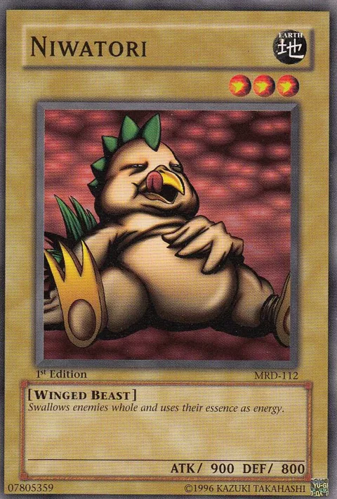 Niwatori MRD-112 1st Edition Yu-Gi-Oh card from Metal Raiders
