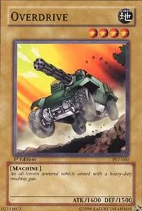 Overdrive PSV-060 Unlimited Yu-Gi-Oh card from Pharaoh's Servant