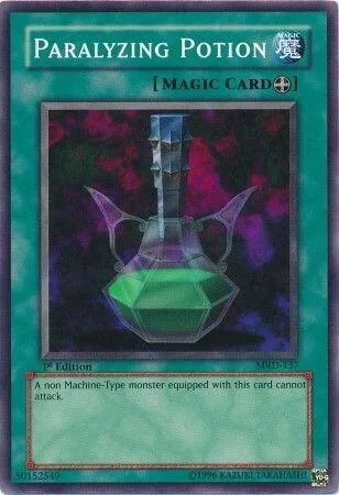 Paralyzing Potion MRD-137 Unlimited Yu-Gi-Oh card from Metal Raiders