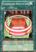 Pigeonholing Books of Spell MFC-093 Yu-Gi-Oh card from Magician's Force