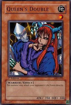 Queen's Double MRD-051 Unlimited Yu-Gi-Oh card from Metal Raiders