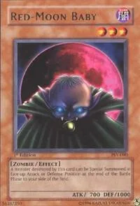 Red-Moon Baby PSV-090 Yu-Gi-Oh card from Pharaoh's Servant