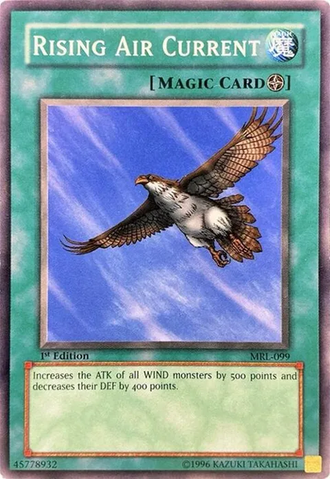 Rising Air Current MRL-099 Unlimited Yu-Gi-Oh card from Magic Ruler