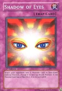 Shadow of Eyes PSV-075 1st Edition Yu-Gi-Oh card from Pharaoh's Servant