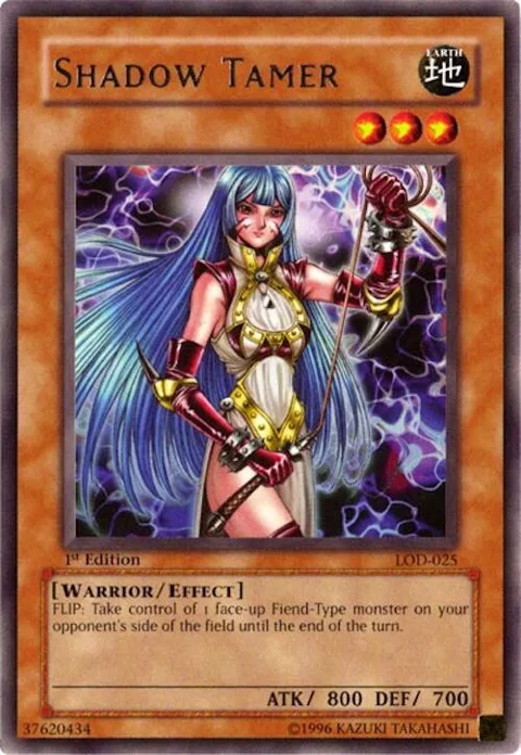 Shadow Tamer LOD-025 Yu-Gi-Oh card from Legacy of Darkness